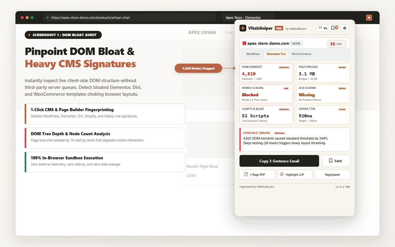 Why Mobile Core Web Vitals Fail While Desktop Passes: 3 Silent Fixes for LCP, DOM Bloat, and INP